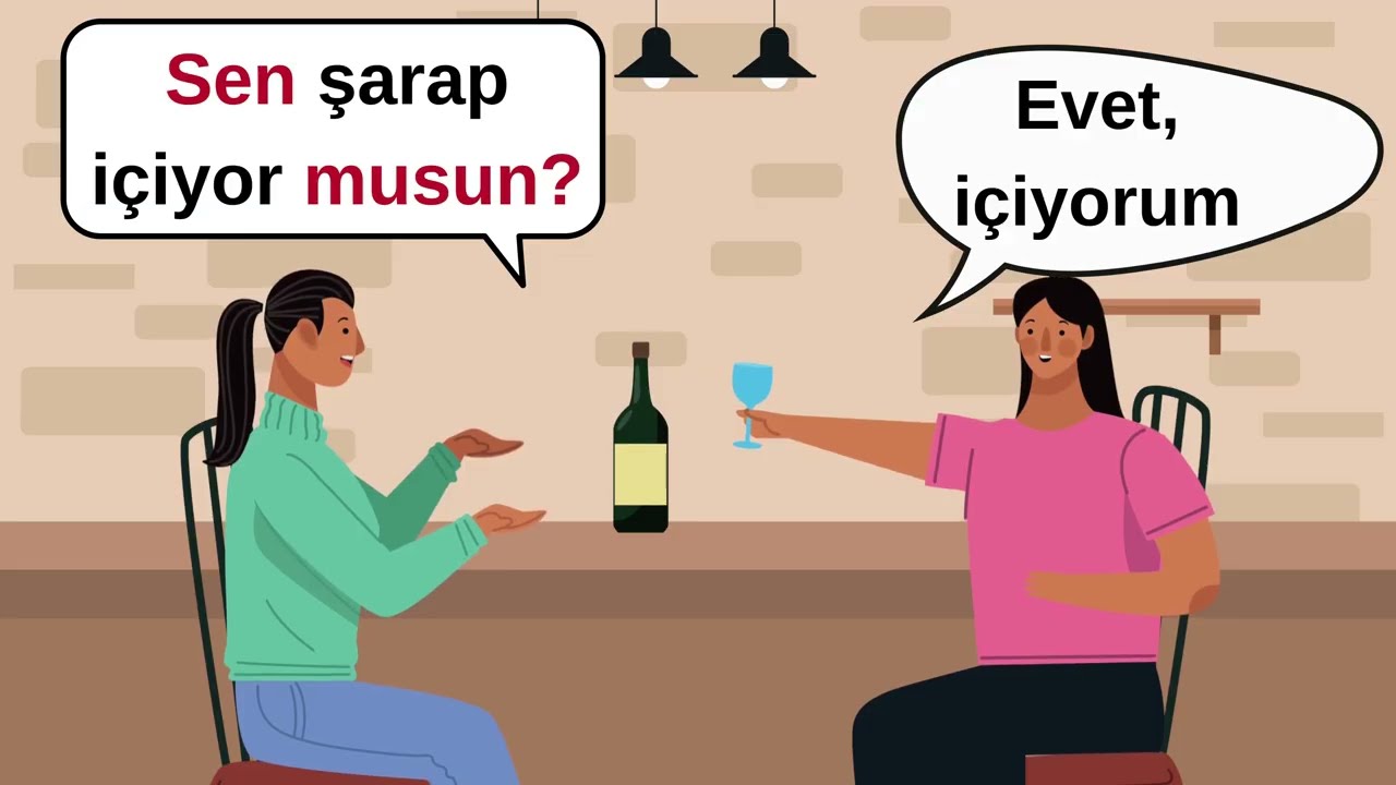 TÜRKÇE SORU CÜMLESİ NASIL KURULUR? HOW TO FORM A QUESTIONAL SENTENCE IN TURKISH#easyturkish #türkçe