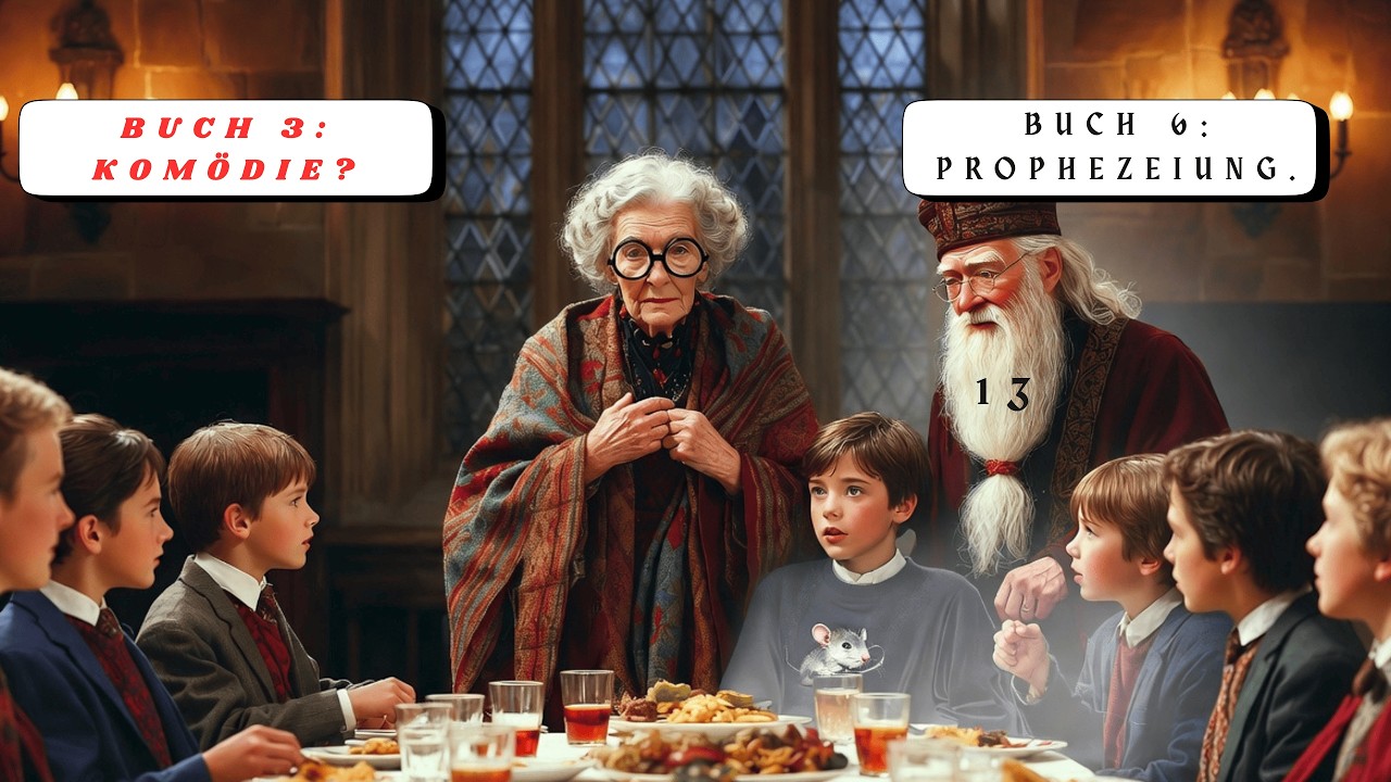 TRELAWNEY Prophezeite Dumbledores tod in buch 3... Und Niemand Sah Es! 🔮💀