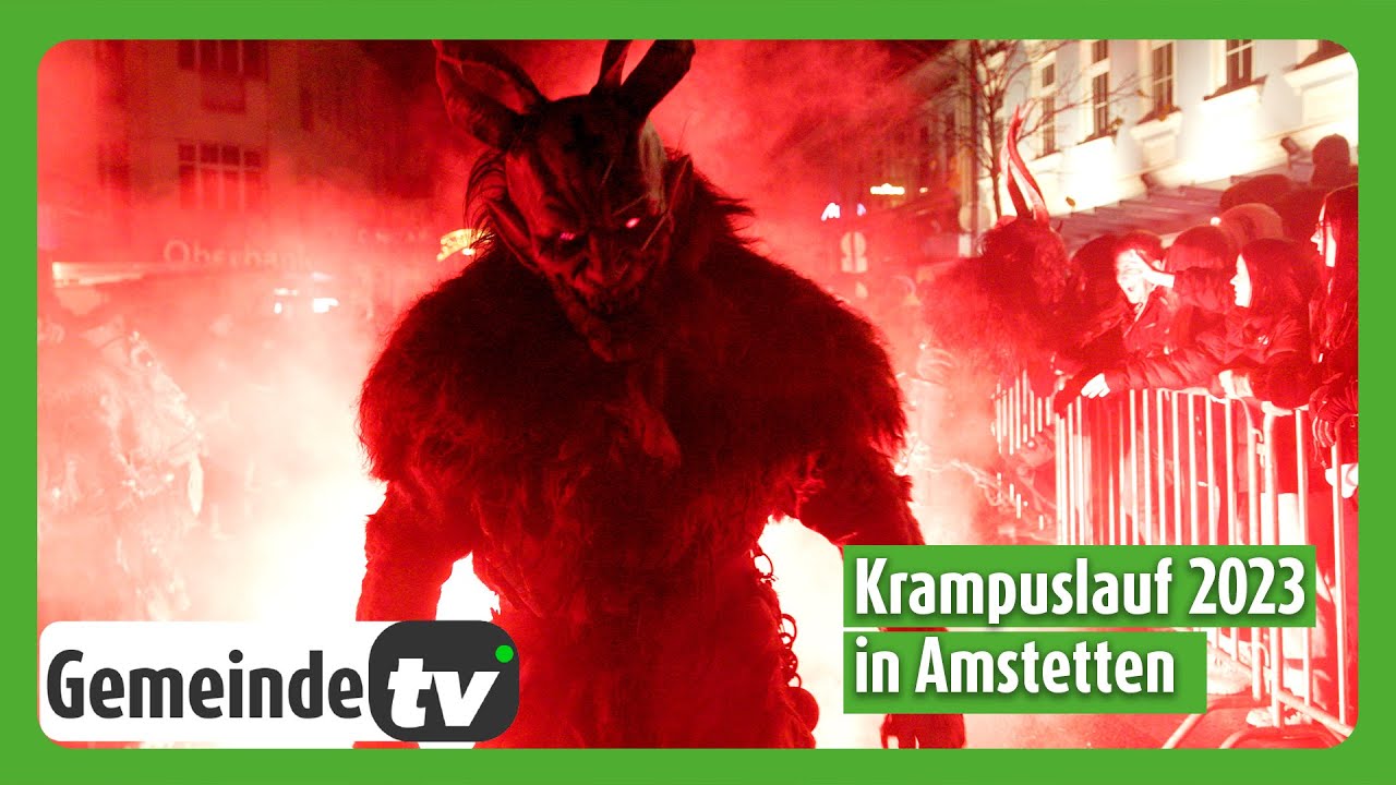 Lucifers Schattenf&uuml;rsten in Amstetten beim Krampuslauf