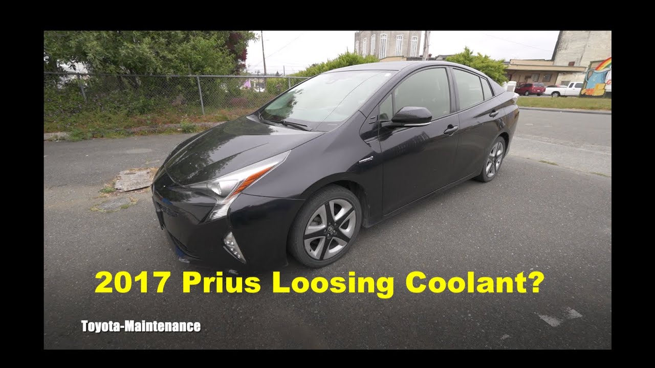 Toyota Prius Loss of Coolant, White Smoke, Overheating
