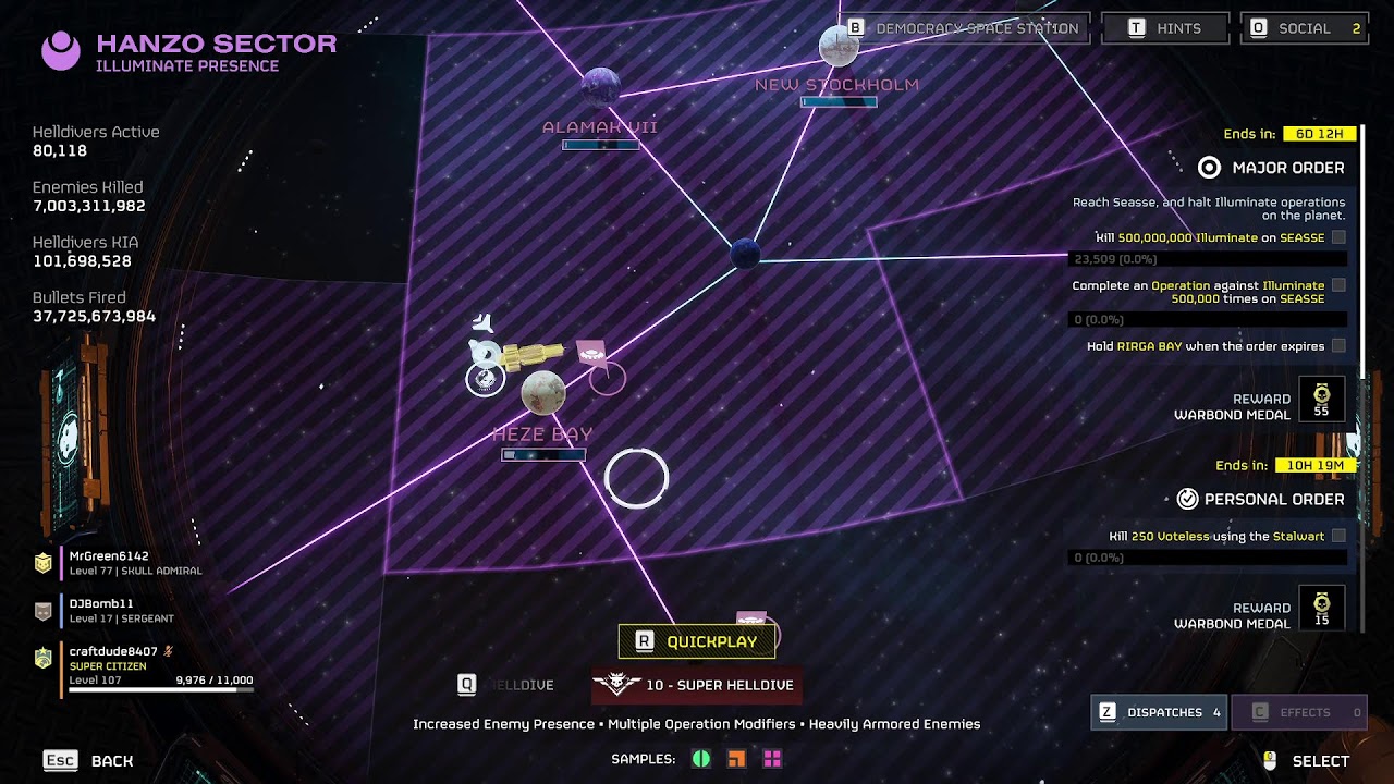 HELLDIVERS 2 except MORE ALIENS SSOON????