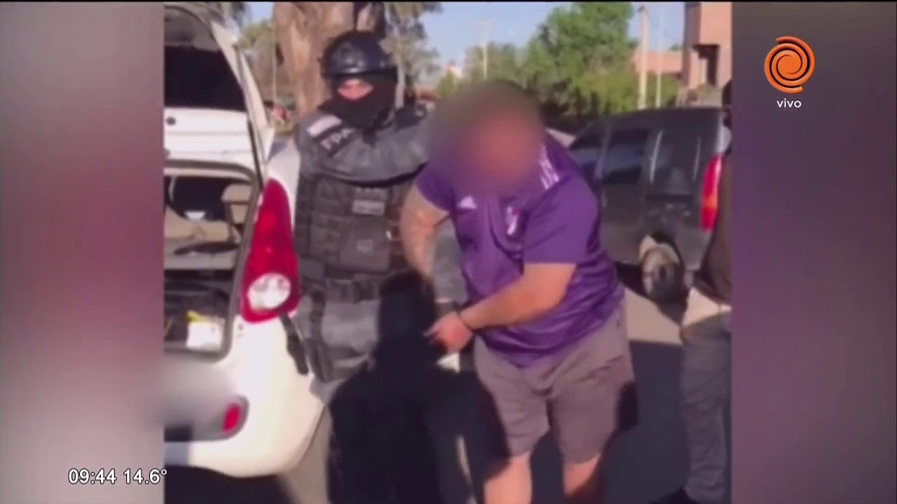 Detienen a peligroso narco en Córdoba