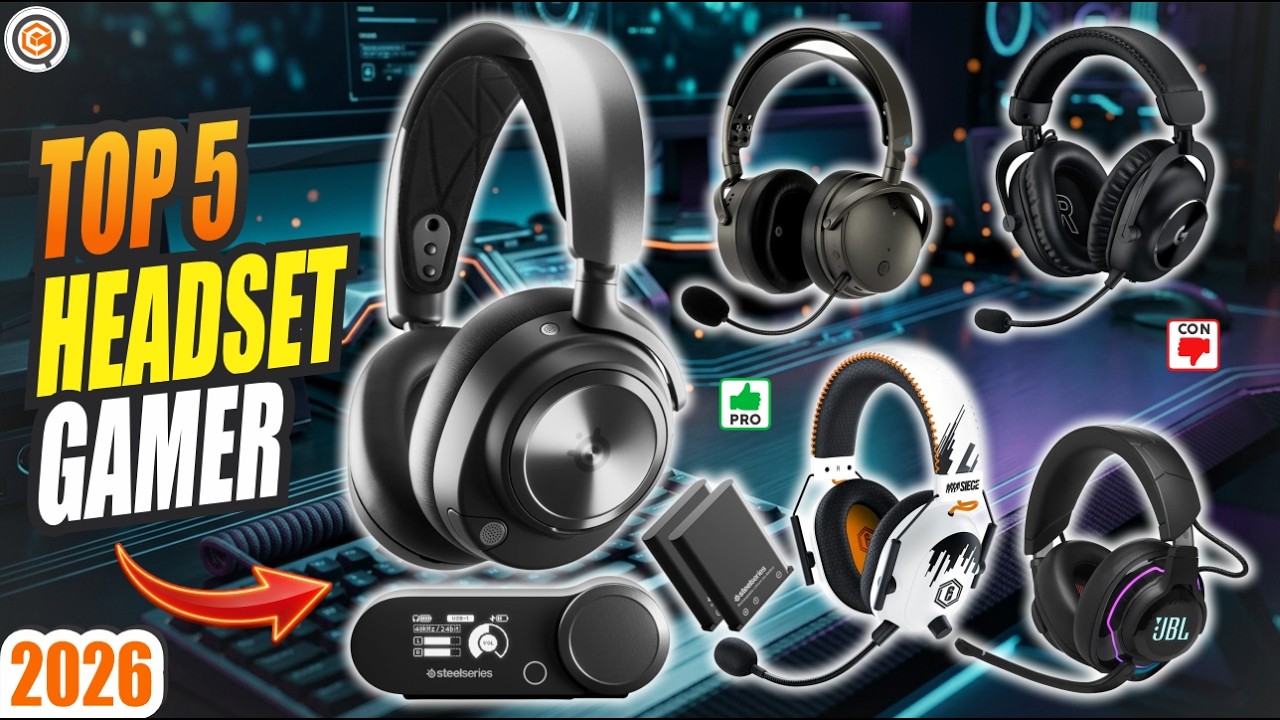 Os 5 Melhores Headsets Gamer de 2026: Qual Comprar Hoje?