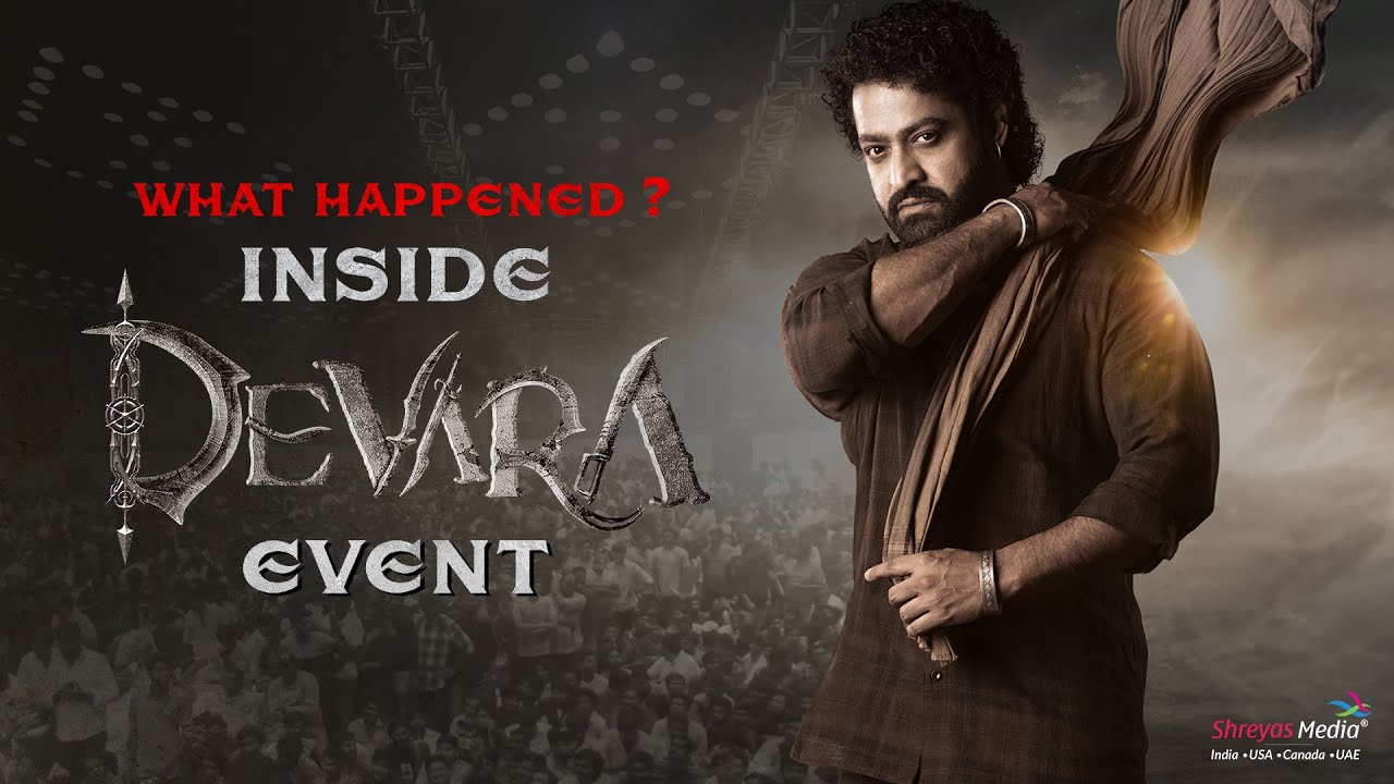 What Happend Inside Devara Pre-Release Event | Devara | Man of Masses NTR | Shreyas Media