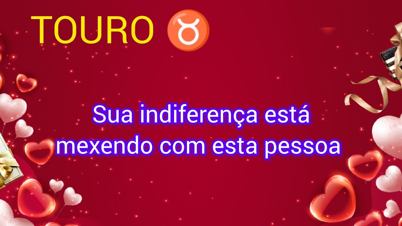 ❤️ TOURO♉ ESTA PESSOA QUER MUITO ESTAR COM VC🔥 MAS./ ALGUÉM VEM RENOVANDO A OFERTA🤔