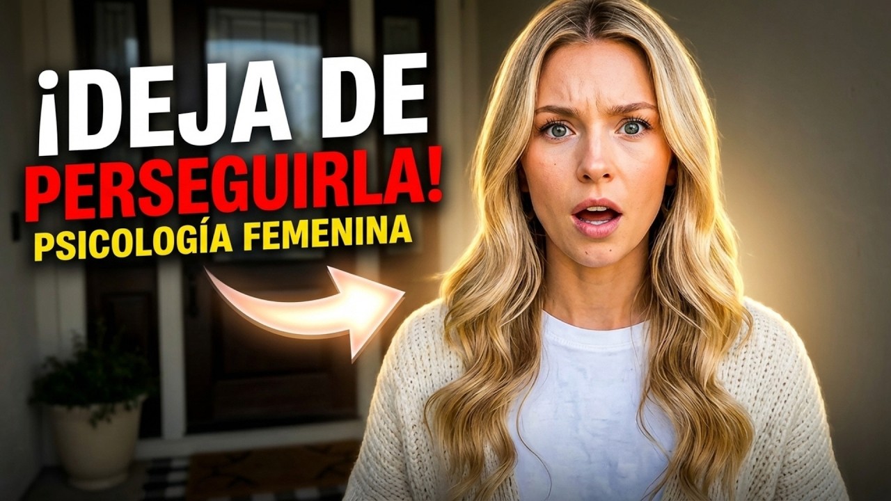 Cuando dejas de perseguirla, ella empieza a respetarte | Psicología femenina