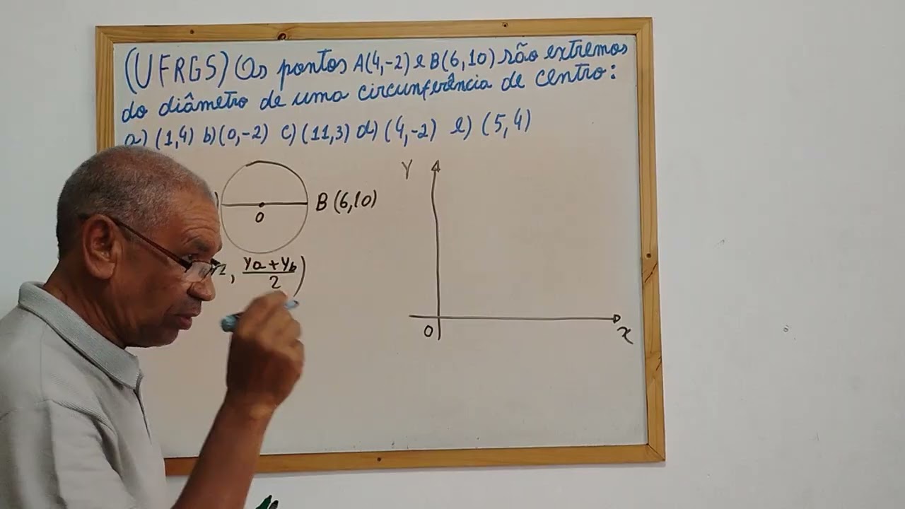 Geometria Analítica ( ponto médio )