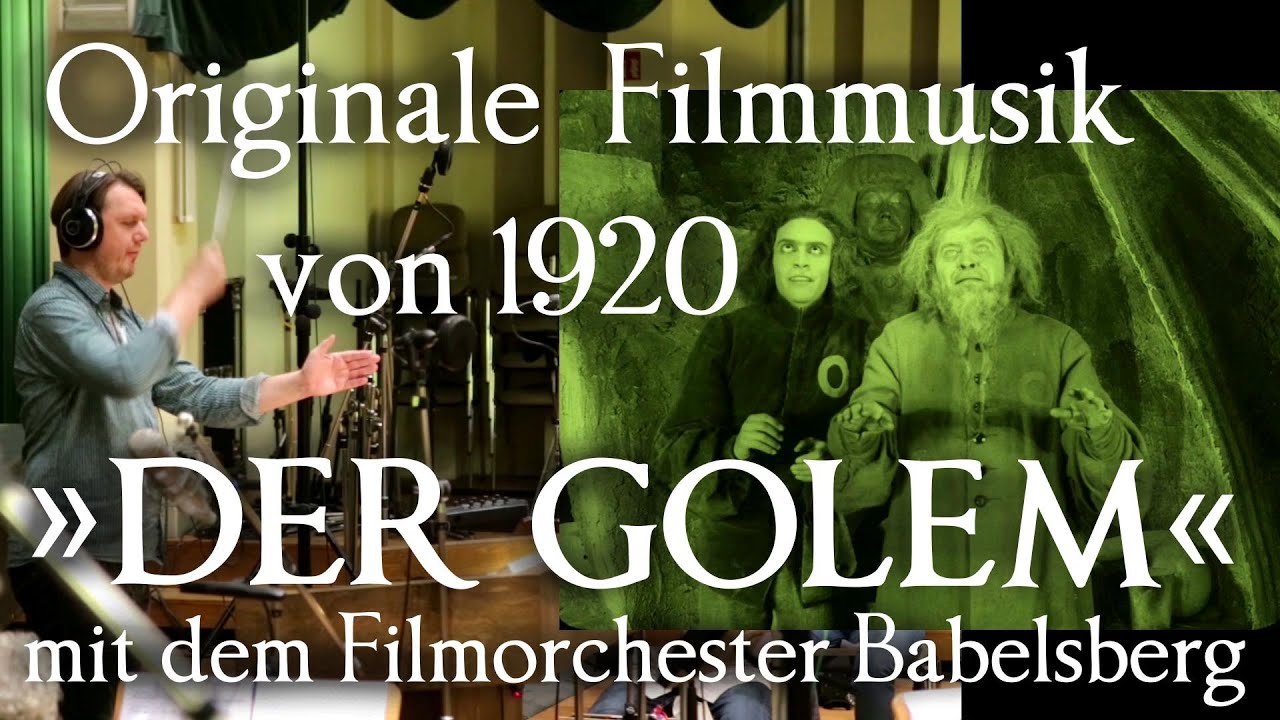 Trailer DER GOLEM // erstmals mit der Originalmusik von Hans Landsberger