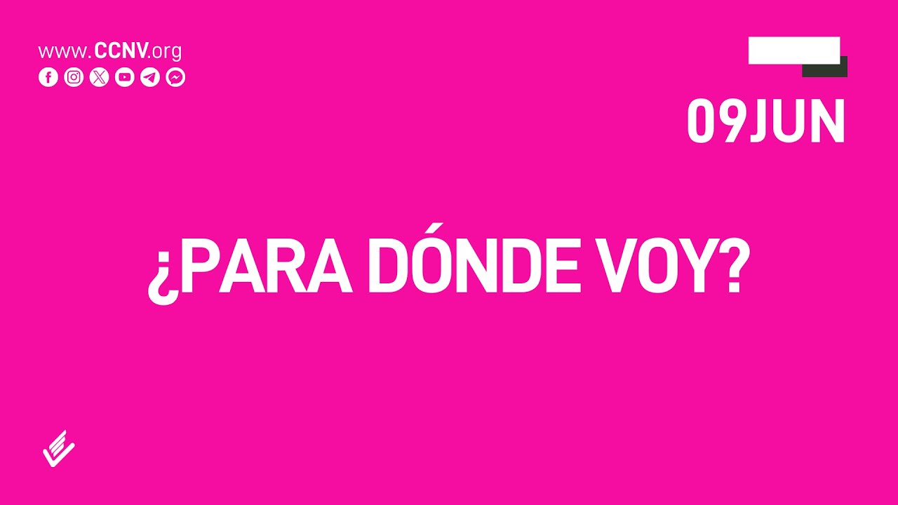 ¿PARA DÓNDE VOY? | Guillermo Prein  | CCNV En Vivo