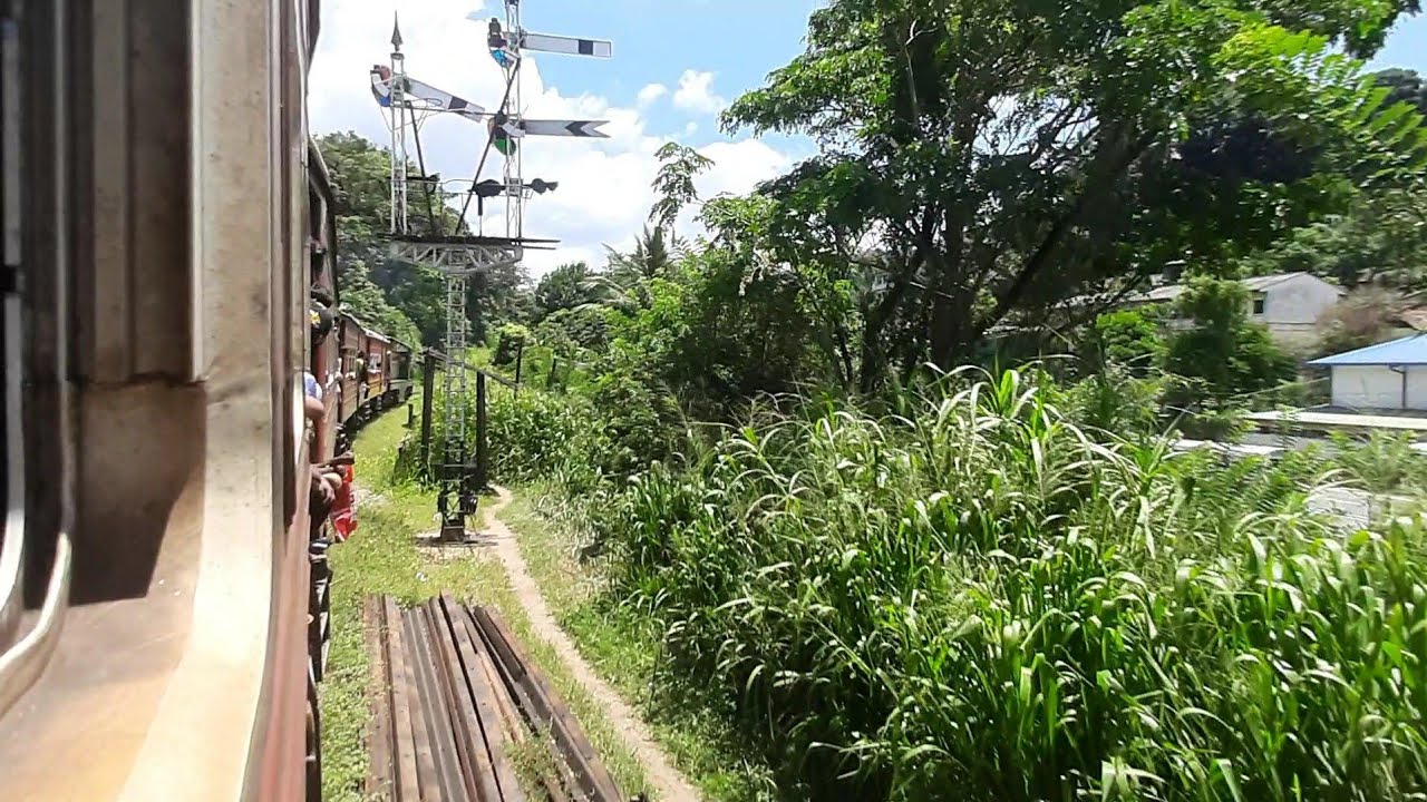 Badulla Express Train Travelling FHD Video - Mirigama to Peradeniya Junction (Full Video - Part 02)