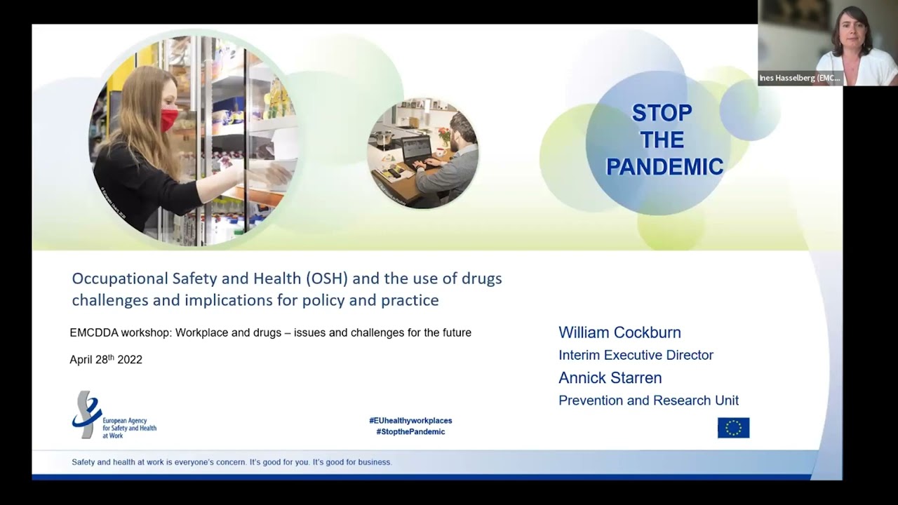 EMCDDA webinar: Workplaces and drugs &ndash; issues and challenges for the future