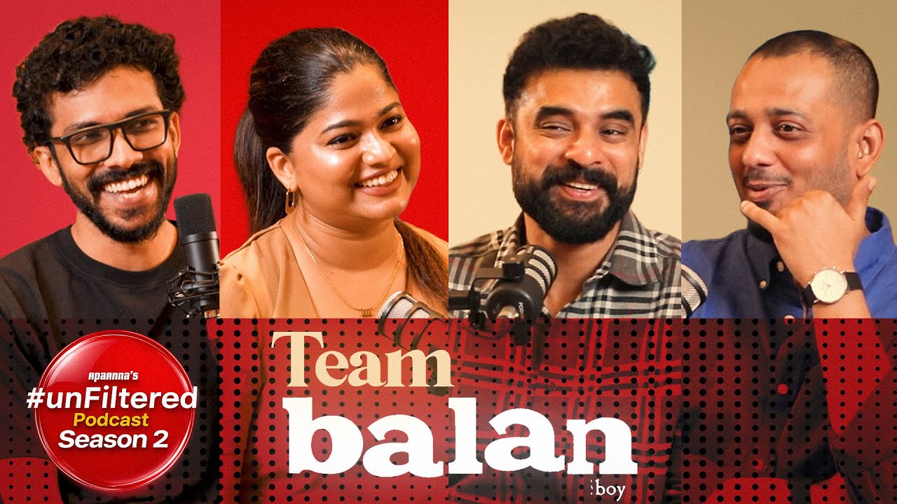 Unfiltered ft. Chidambaram & Tovino Thomas | Balan: The Boy | Co-Host - Arjyou