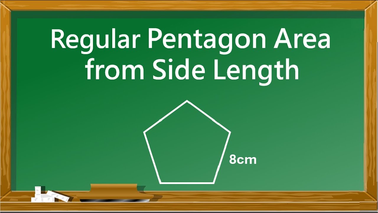 Regular Pentagon Area from Side Length