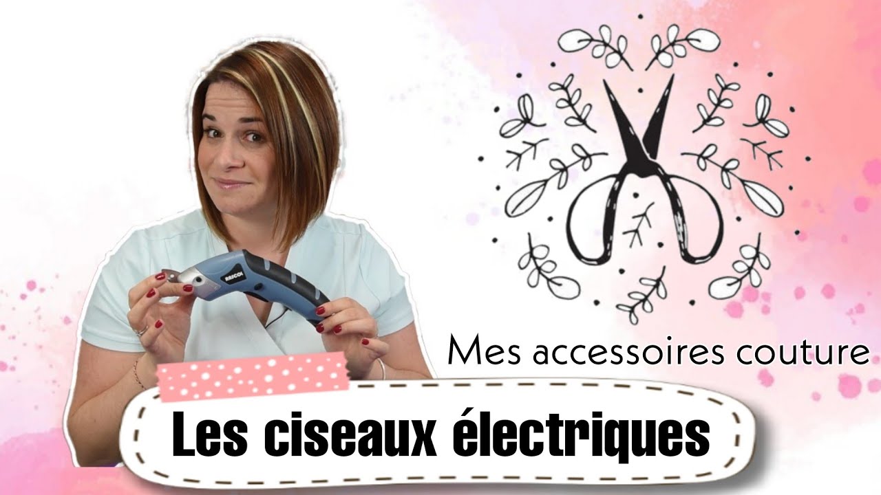 Les ciseaux électriques / Mes accessoires de couture / By PopO