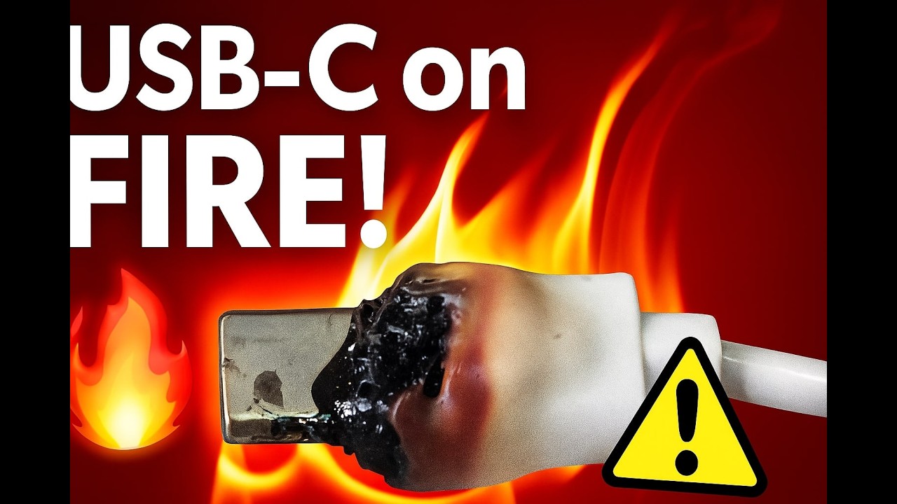 «Мой кабель USB-C загорелся!» 🔥