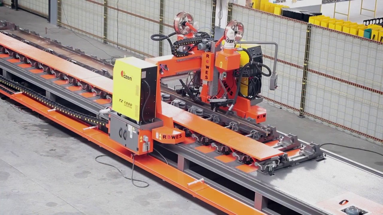 Линия для сварки балок переменного сечения , ROWES (Турция)