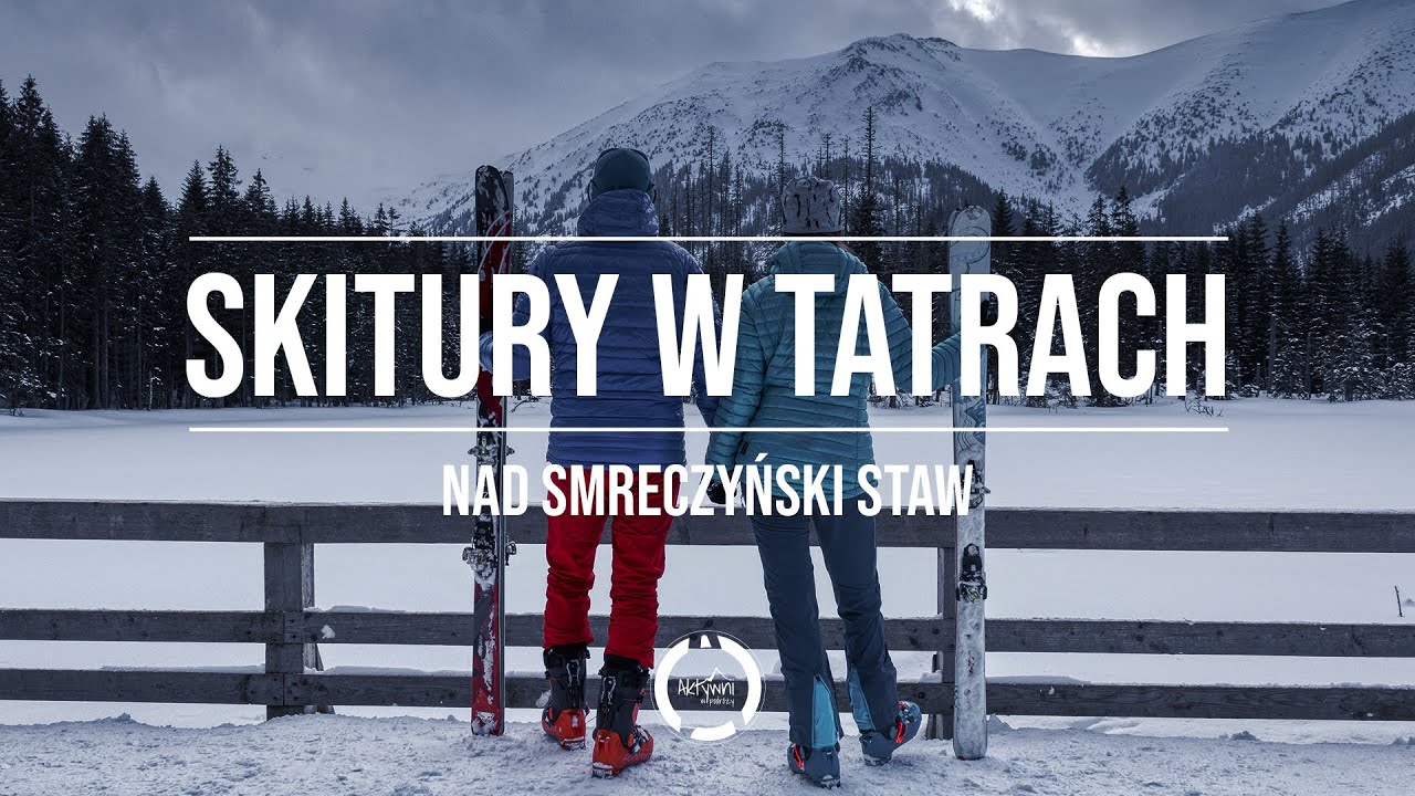 Skitury w Tatrach - doliną Kościeliską nad Smreczyński Staw