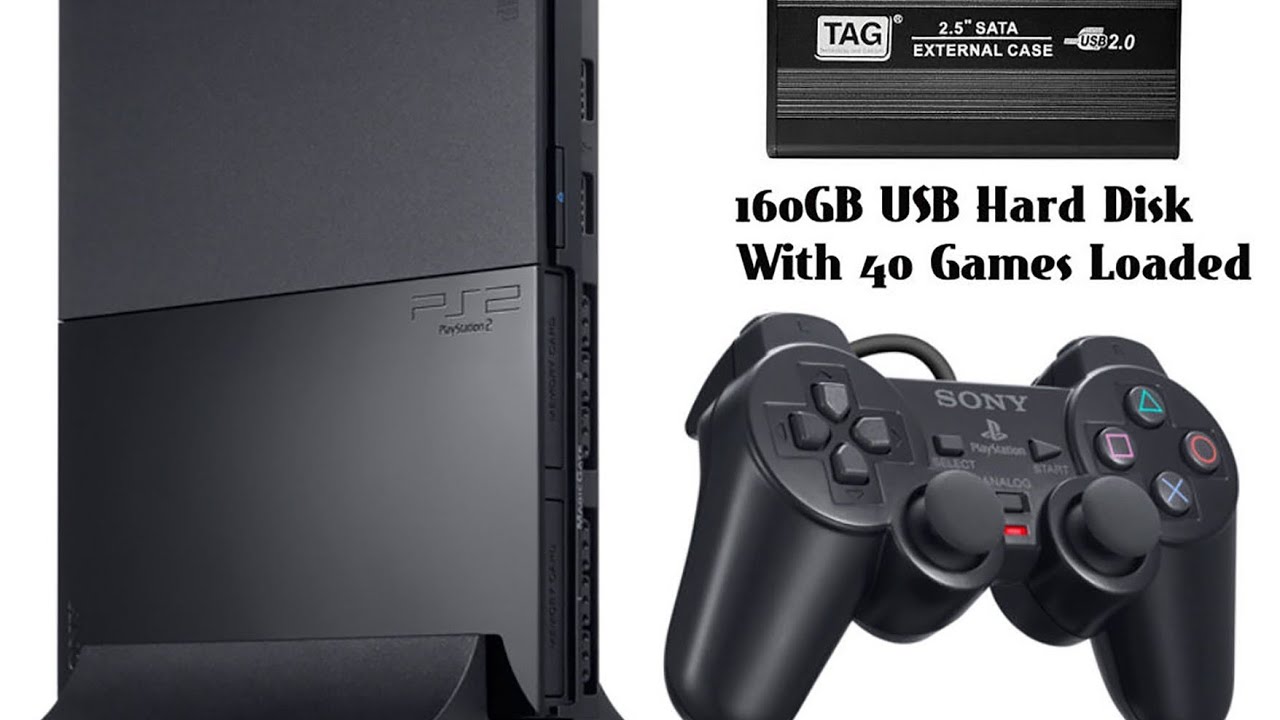 2023 Chơi Game PS2 Trên Ổ Cứng Cắm Ngoài