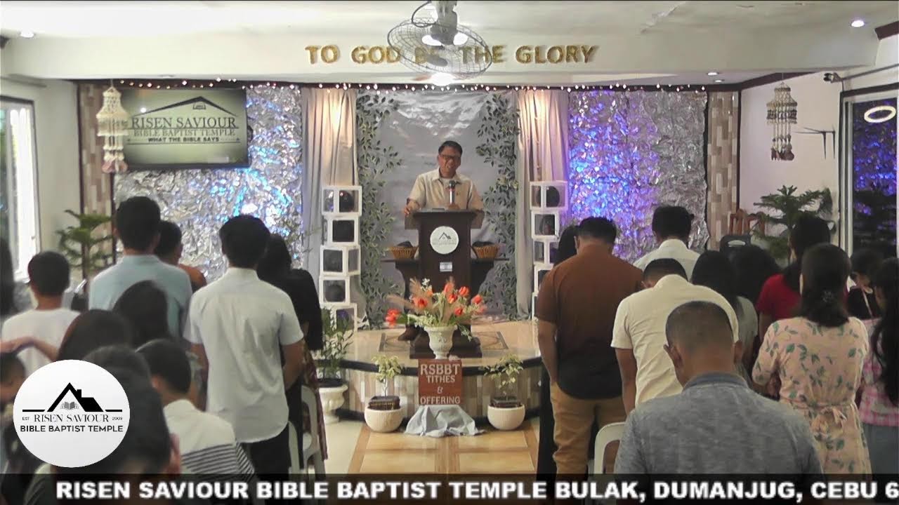 RISEN SAVIOUR BIBLE BAPTIST TEMPLE Live Stream