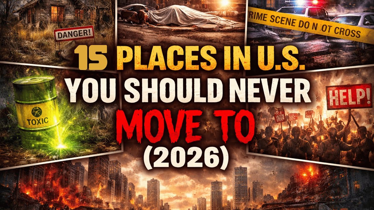 AVOID These 15 US Cities! They Will Make You REGRET Everything (update)