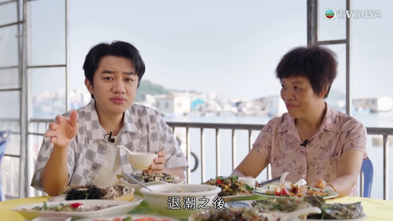 一條麻甩在汕頭｜王祖藍「開心到不得了」， 海膽+紫菜炒飯+紫菜炒飯超澎湃！｜王祖藍｜汕頭｜美食｜TVBUSA｜旅遊綜藝
