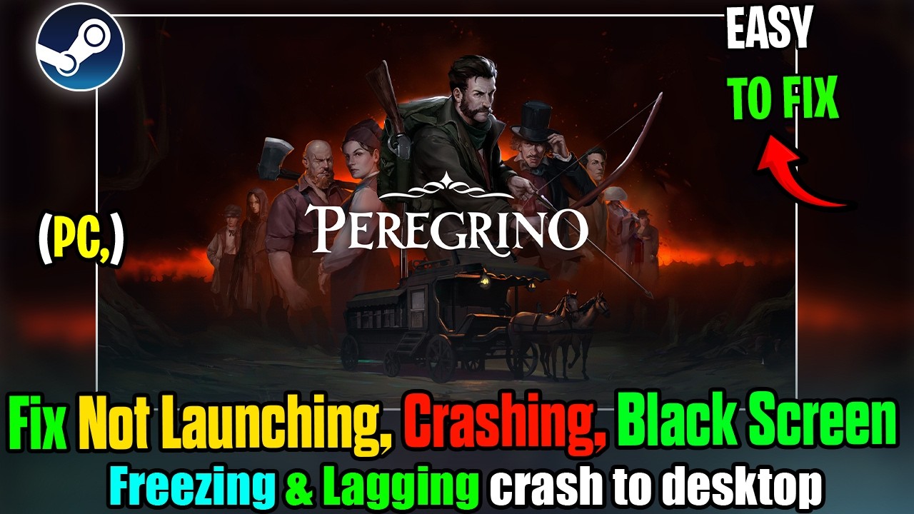 Fix Peregrino Crashing, Not Launching & Crash to Desktop | Black Screen, Lag & Startup Issues