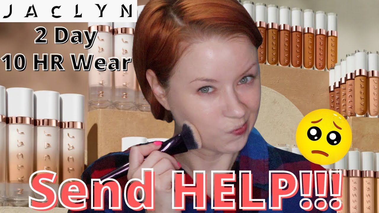 Jaclyn Cosmetics SKIN TINT + CONCEALER REVIEW + 2 DAY WEAR TEST | Steff's Beauty Stash