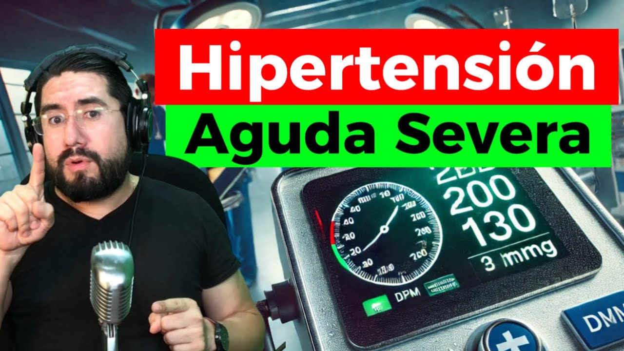 Nueva clasificación de “Crisis Hipertensivas” 🫀💊