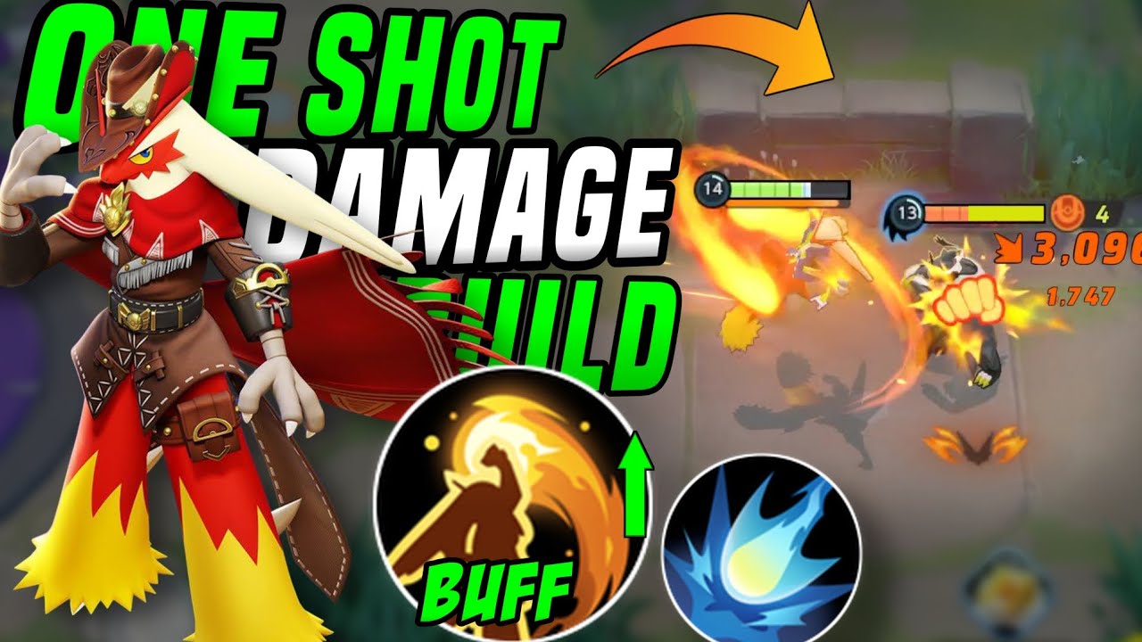 New One Shot Damage Build For Blaziken! Use it Before They Nerf Him | Pokemon 