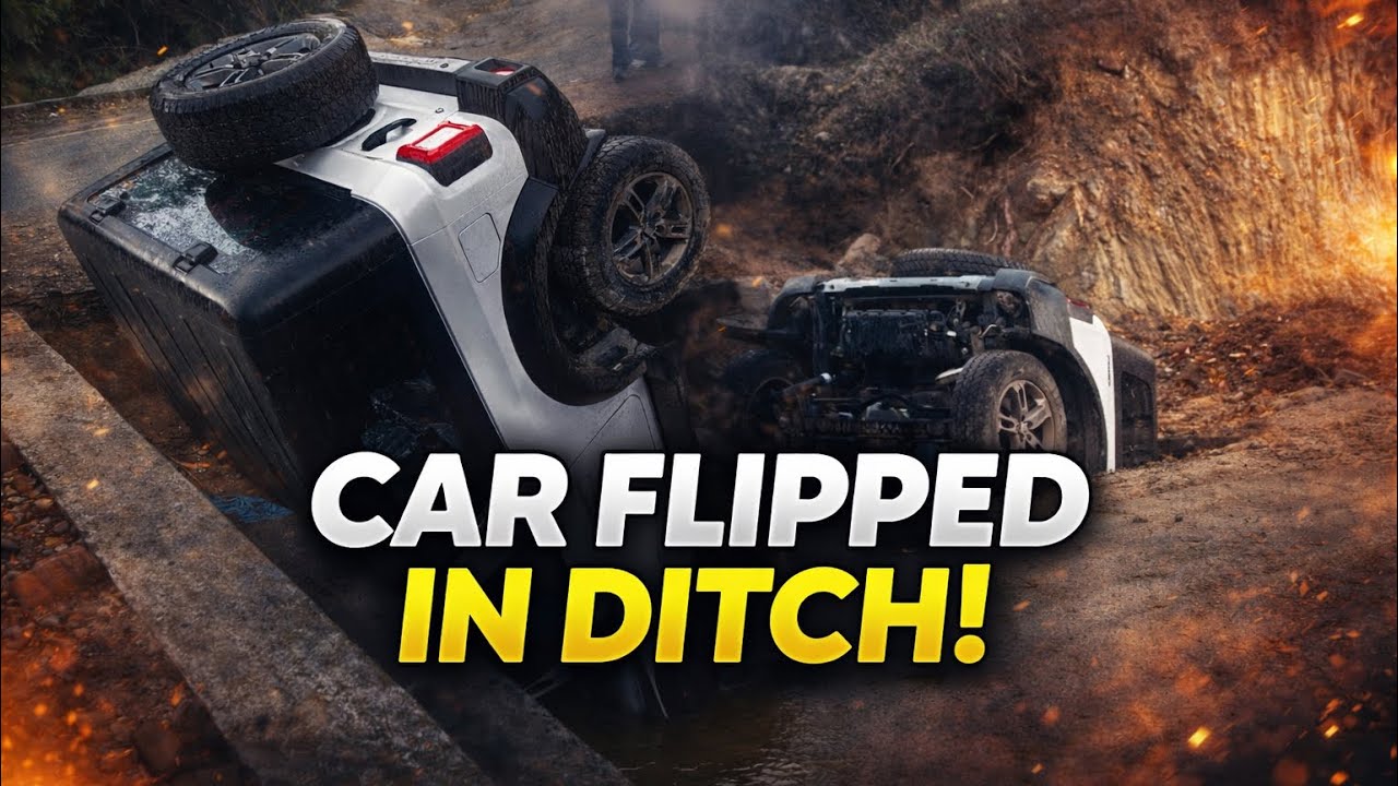 New Thar Met With Accident 😔 Who Is Responsible || No Speed Control,No Barricading,Who Is to Blame?