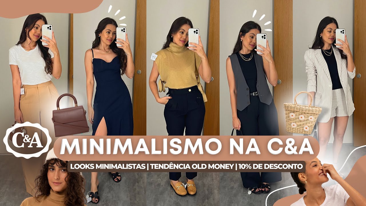 PROVADOR CEA | looks minimalistas e básicos com 10% off 🤩