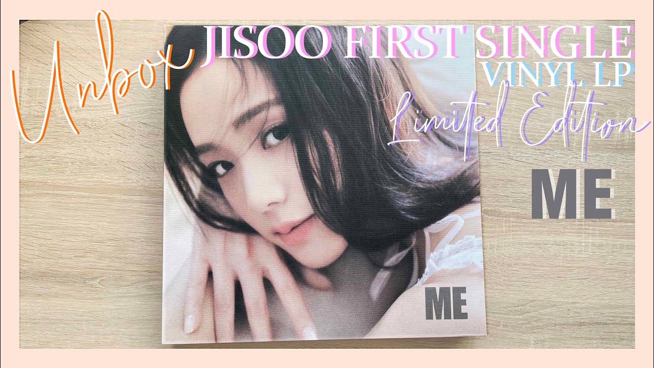 BLACKPINK : JISOO FIRST SINGLE VINYL LP -LIMITED EDITION-