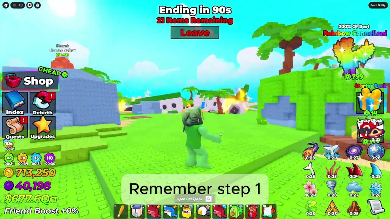 The luckiest day ever in My Fishing Brainrots #roblox #brainrots