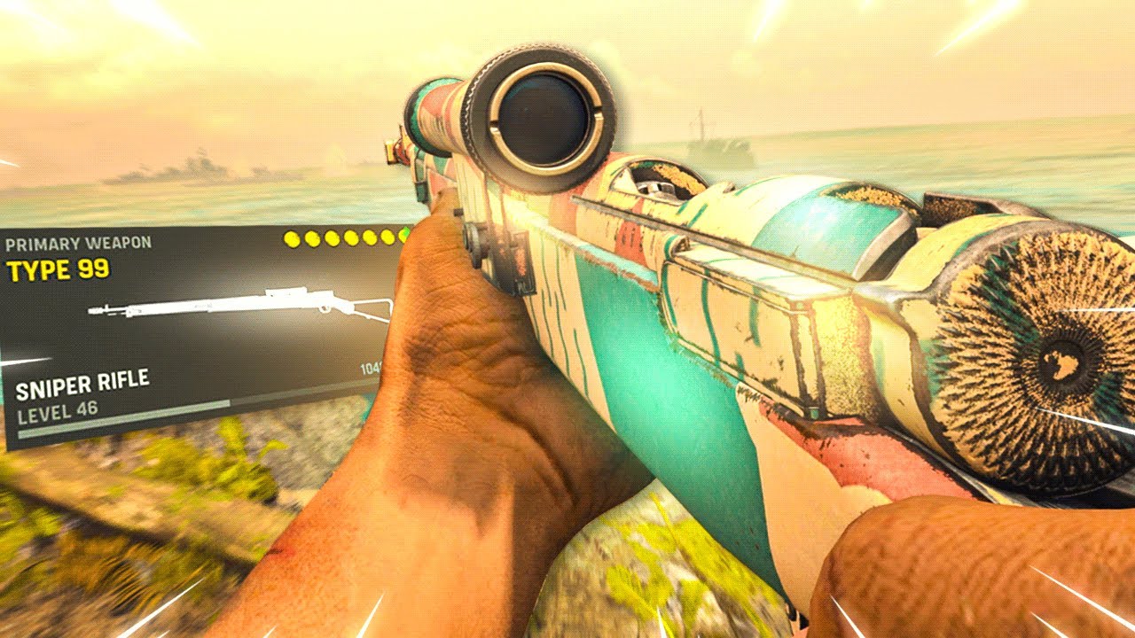 The TYPE 99 SNIPER RIFLE in COD Vanguard.. (Best Class Setup)