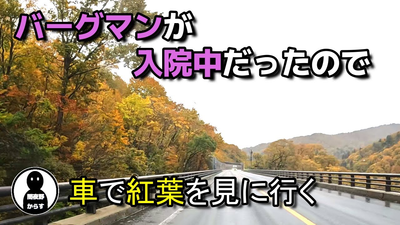 【紅葉ドライブ】月山道路の紅葉を車で見に行く。