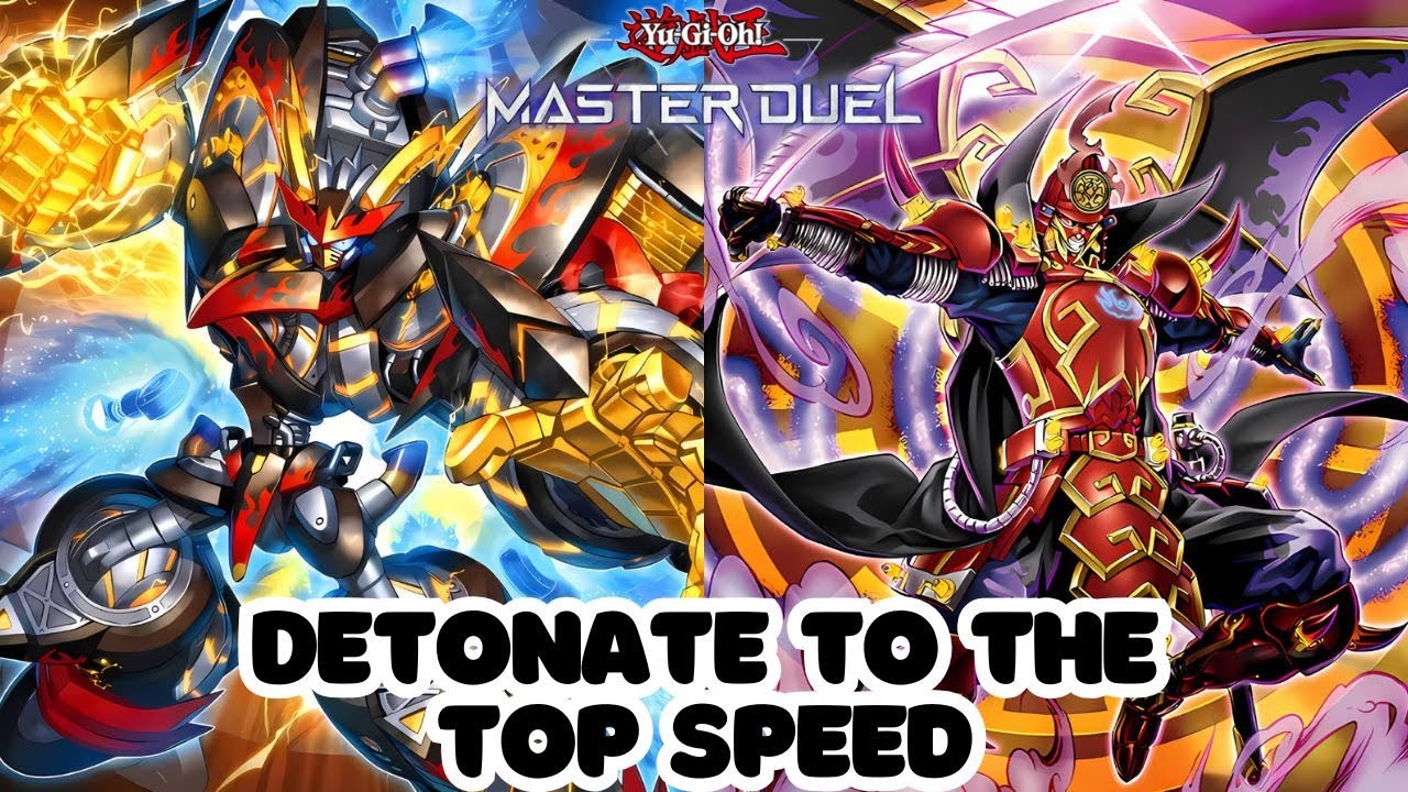 11,000 Gem pack opening Detonate to the Top Speed | Master Duel