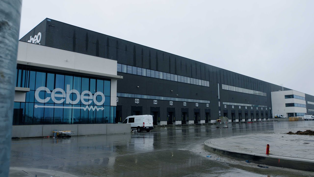 Alphaplan realiseert ultravlakke vloer voor Cebeo in Blandain