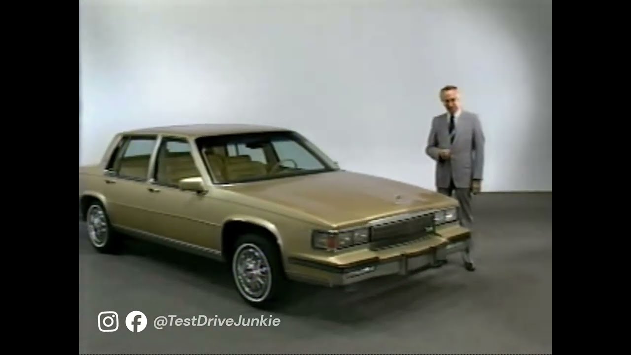 1986 Cadillac Deville Manufacturer Laserdisc Promotional Video