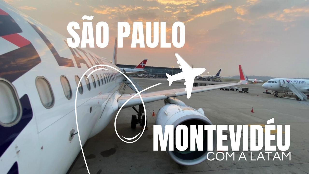 Voando de São Paulo a Montevidéu com a Latam | Trip Report