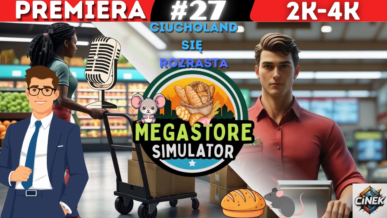 CIUCHOLAND SIĘ ROZRASTA👕👔🆕🏪MEGASTORE SIMULATOR #27 #simulator #gameplay #letsplay #games