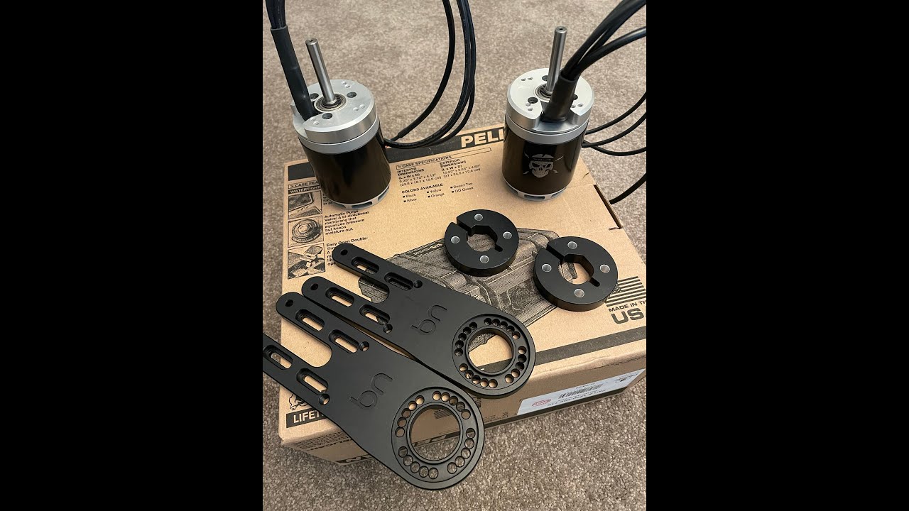 Electric Offroad Mountainboard - Boardnamics Motor Mount and Full Send 6385 Motor Overview