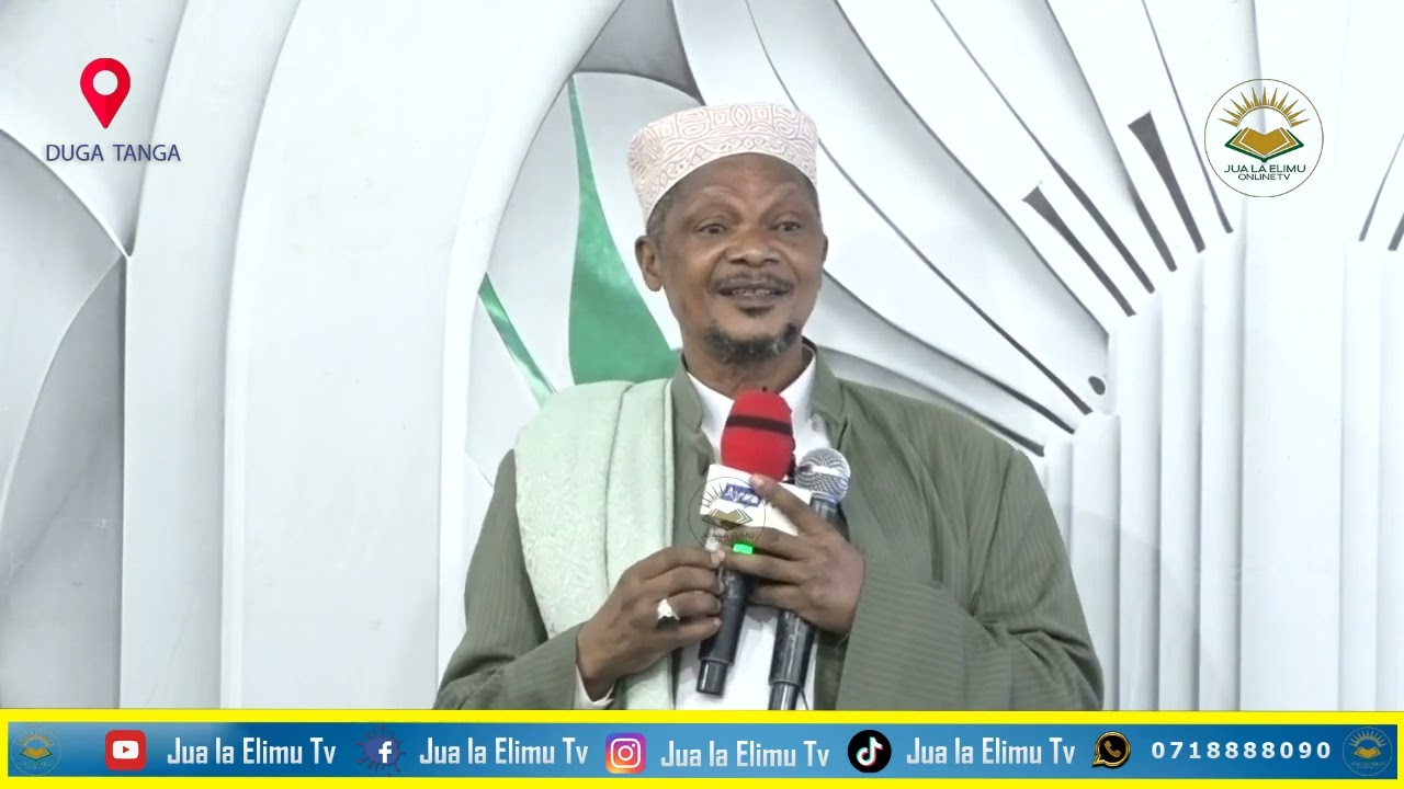 KHUTBA YA MUFTY WA TANZANIA SHEIKH ABUUBAKARI ZUBERI BIN ALLY WA MBWANA, AKIWA SHAMSIL MAARIF TANGA