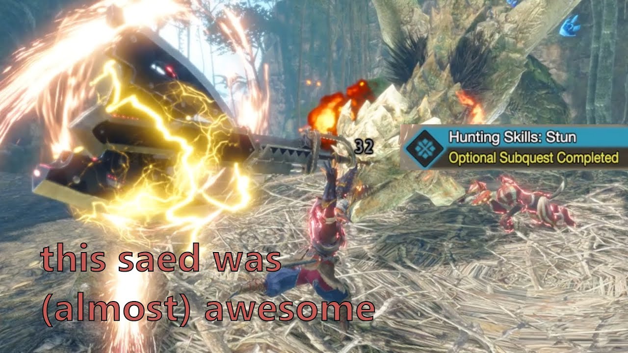 mhrise charge blade mr2* rathian