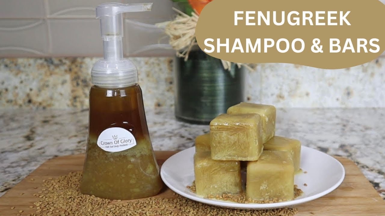 DIY HERBAL SHAMPOO AND BARS | ALL HAIR TYPES | EASY RECIPE