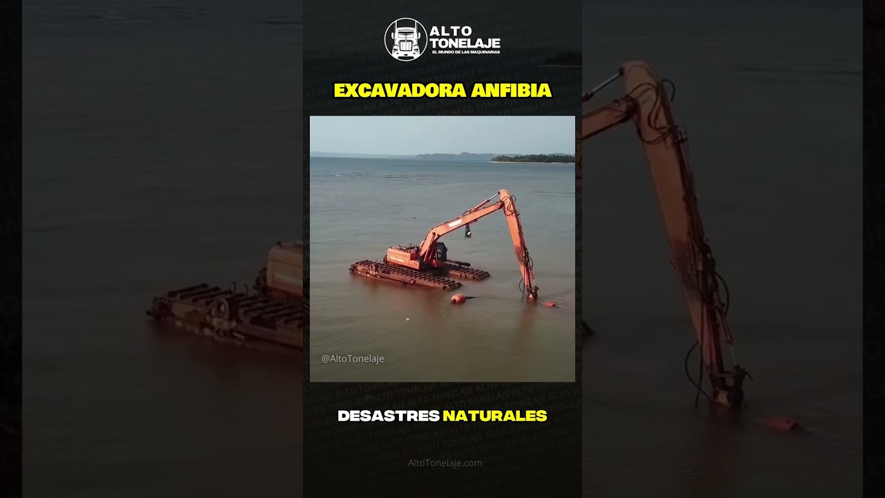 EXCAVADORA ANFIBIA