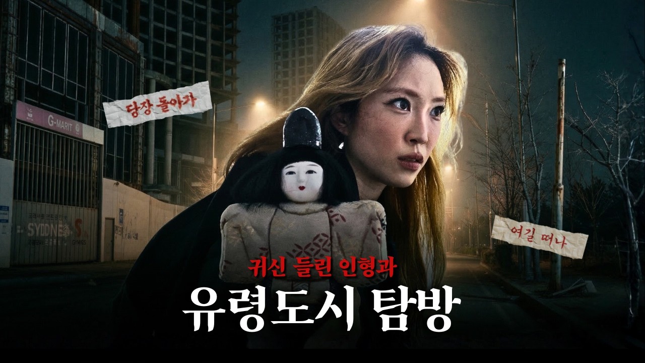 유령 도시에 '귀신 들린 인형'과 함께 가면 생기는 일.