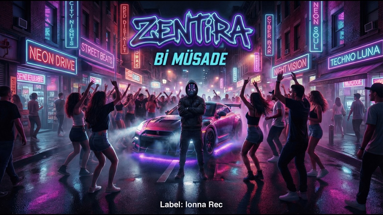 Zentira - Bi Müsade (Official Audio) | Turkish Melodic Trap #rap #music #müzik #türkçerap