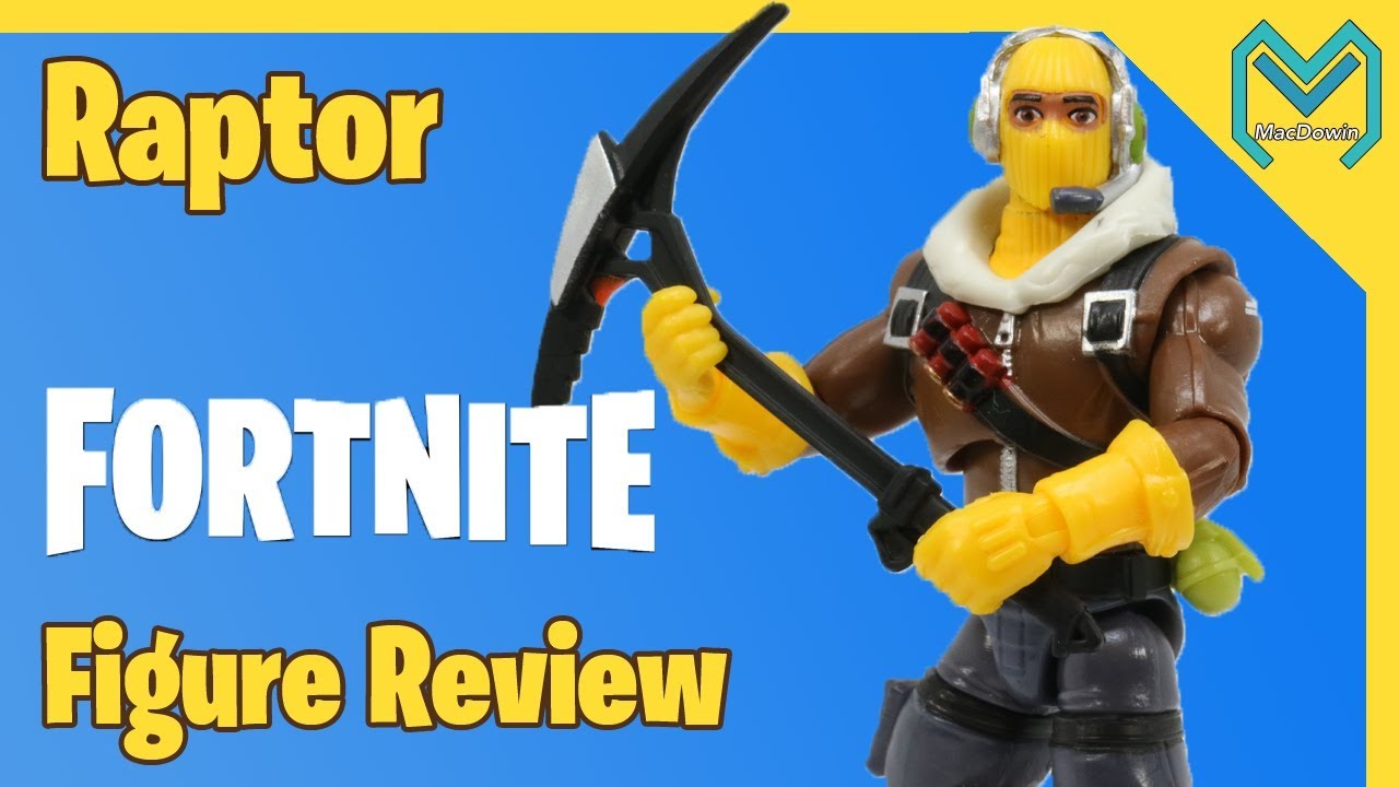 Fortnite Raptor 2018 Action Figure Unboxing