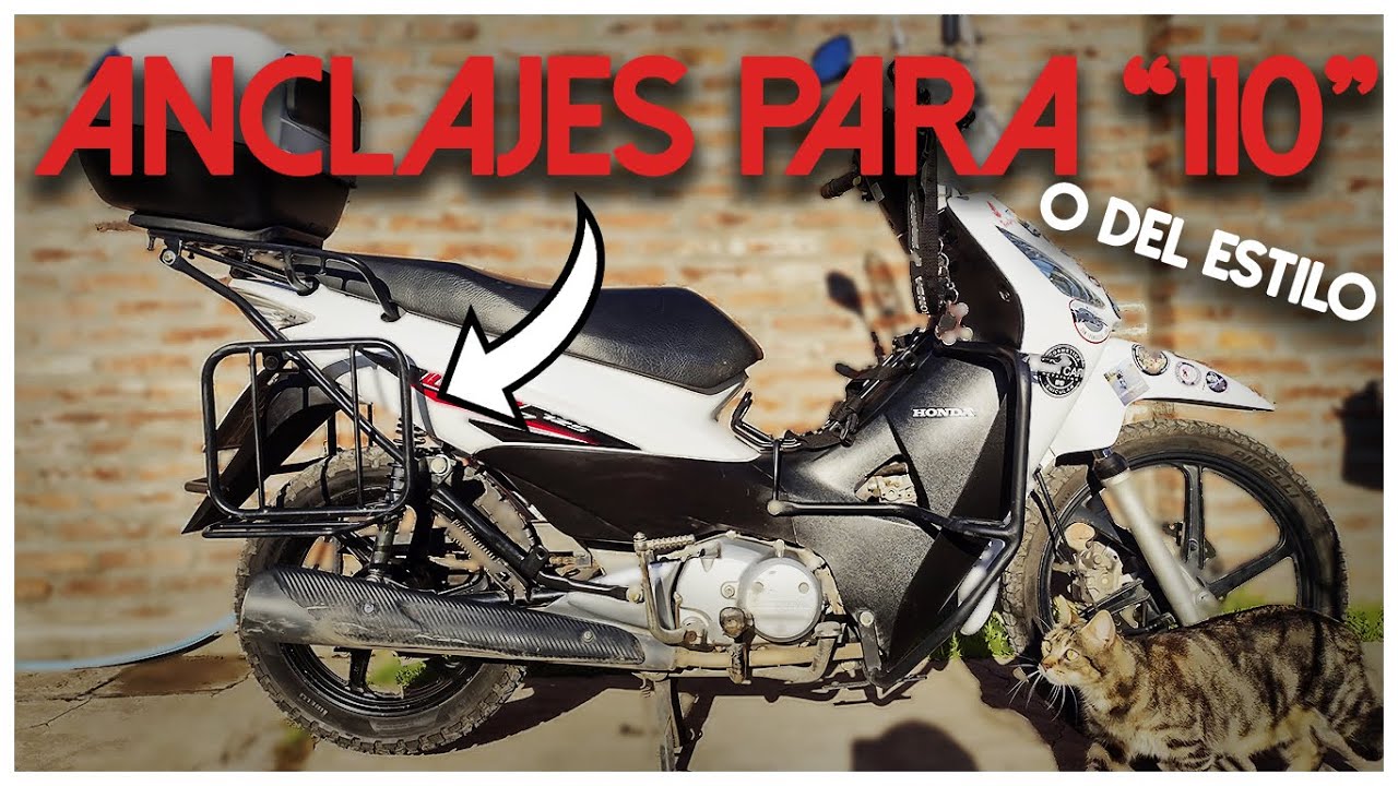 ANCLAJES y DEFENSAS para un BIZ 125? OH YEAH BABY! 😍 + HERRAMIENTAS para viajar