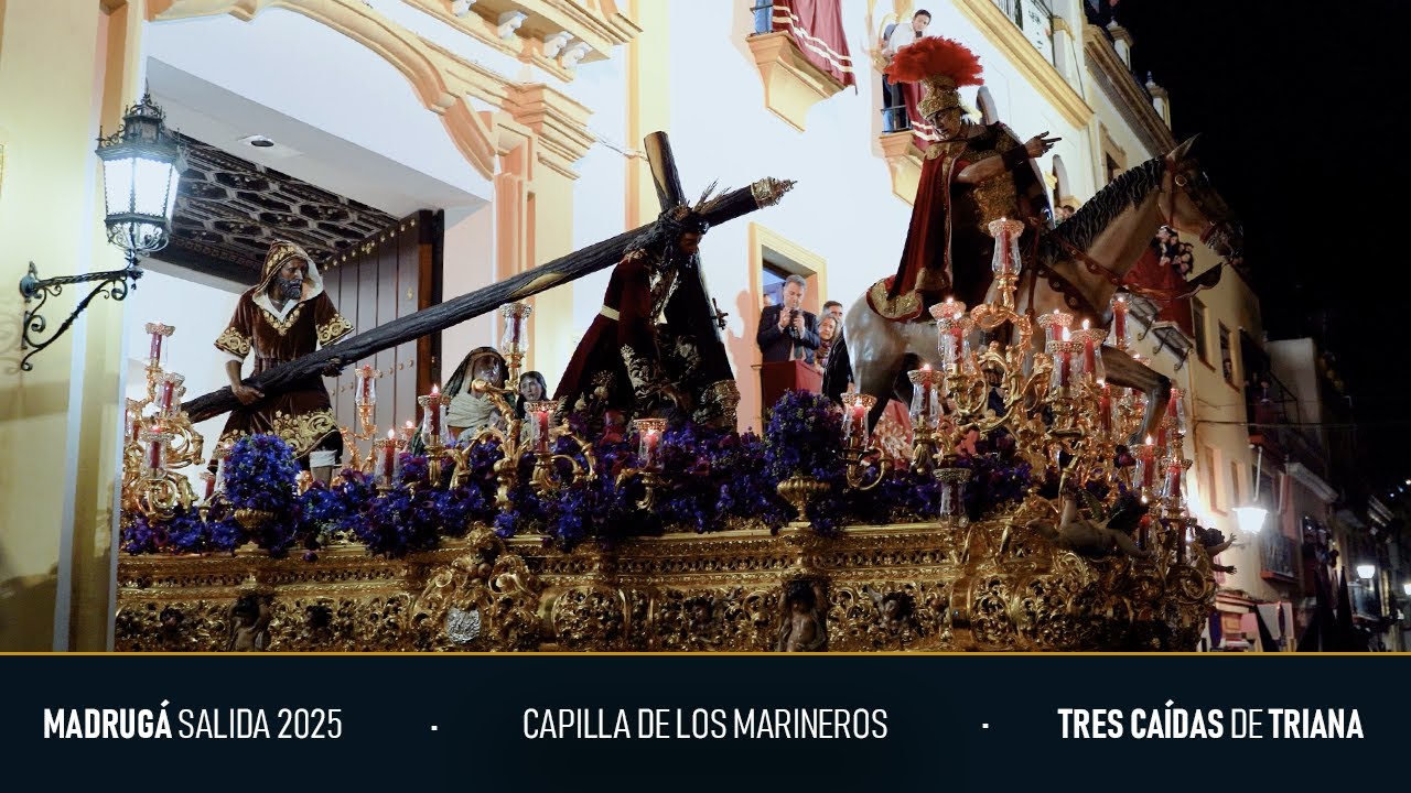 Salida Tres Caídas de Triana | Madrugá 2025 | Tres Caídas de Triana